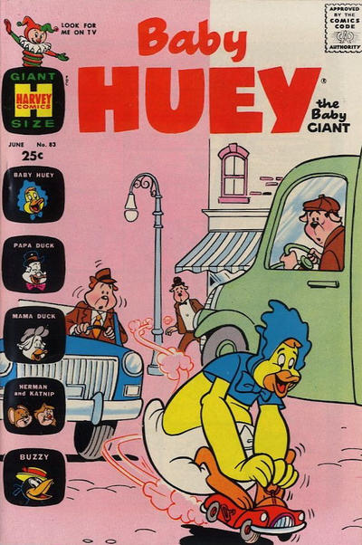 Cover for Baby Huey, the Baby Giant (Harvey, 1956 series) #83