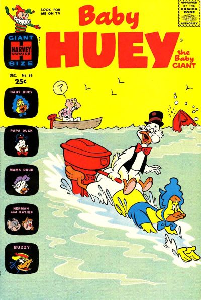 Cover for Baby Huey, the Baby Giant (Harvey, 1956 series) #86