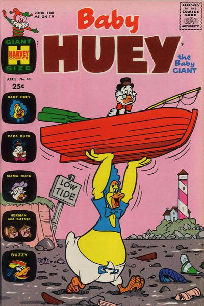 Cover for Baby Huey, the Baby Giant (Harvey, 1956 series) #88