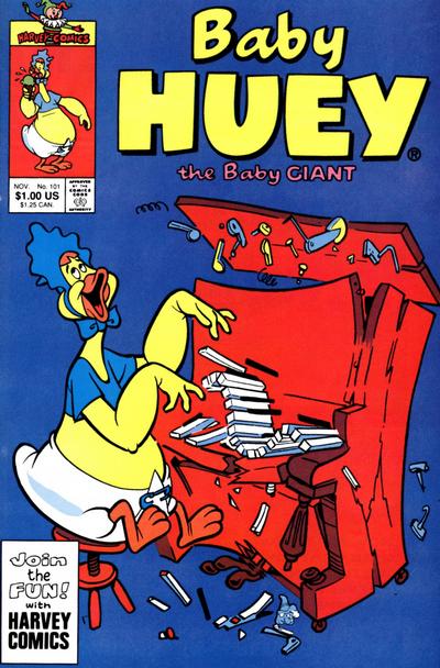 Cover for Baby Huey the Baby Giant (Harvey, 1980 series) #101