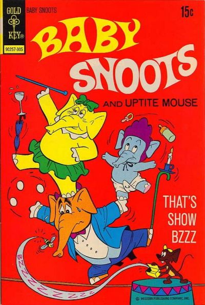 Cover for Baby Snoots (Western, 1970 series) #12 [Gold Key]