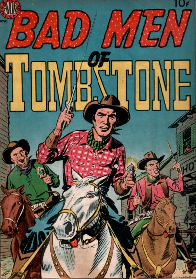 Cover for Badmen of Tombstone (Avon, 1950 series) 