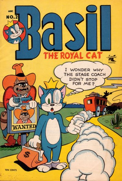 Cover for Basil (St. John, 1953 series) #2