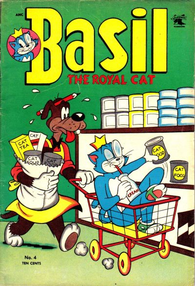 Cover for Basil (St. John, 1953 series) #4
