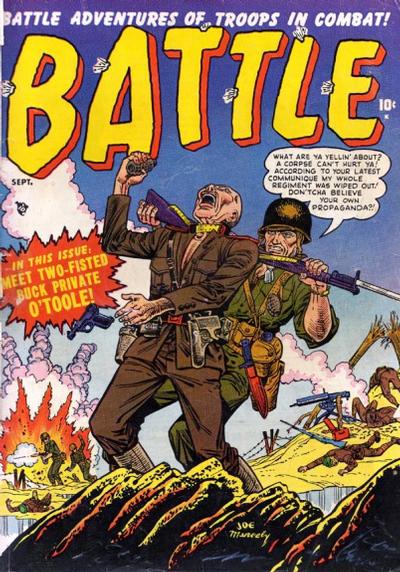 Cover for Battle (Marvel, 1951 series) #4