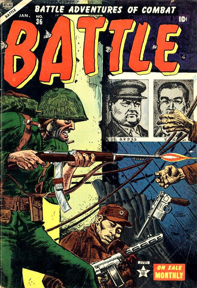 Cover for Battle (Marvel, 1951 series) #36