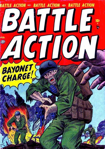 Cover for Battle Action (Marvel, 1952 series) #1