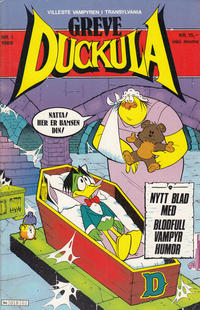 Cover Thumbnail for Greve Duckula (Bladkompaniet / Schibsted, 1989 series) #1/1989