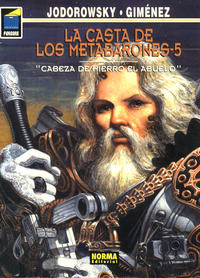 Cover Thumbnail for Pandora (NORMA Editorial, 1989 series) #81 - La casta de los Metabarones 5: Cabeza de Hierro el abuelo