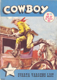 Cover Thumbnail for Cowboy (Centerförlaget, 1951 series) #31/1961