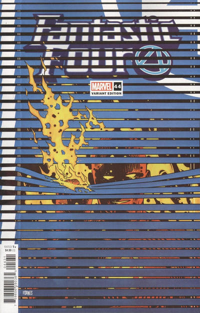 Cover for Fantastic Four (Marvel, 2018 series) #44 (689) [Jorge Fornés Variant]