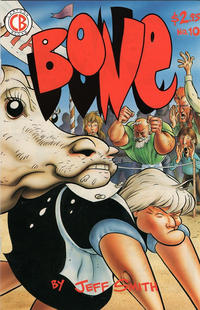 Cover for Bone (Cartoon Books, 1991 series) #10 [Second Printing]