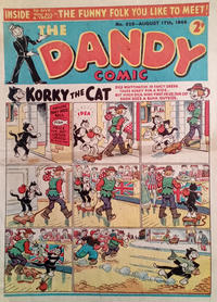 Cover Thumbnail for The Dandy Comic (D.C. Thomson, 1937 series) #325
