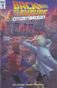 Cover Thumbnail for Back to the Future: Citizen Brown (IDW, 2016 series) #5 [Regular Cover]