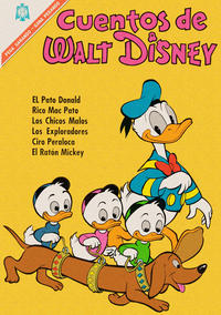 Cover Thumbnail for Cuentos de Walt Disney (Editorial Novaro, 1949 series) #382