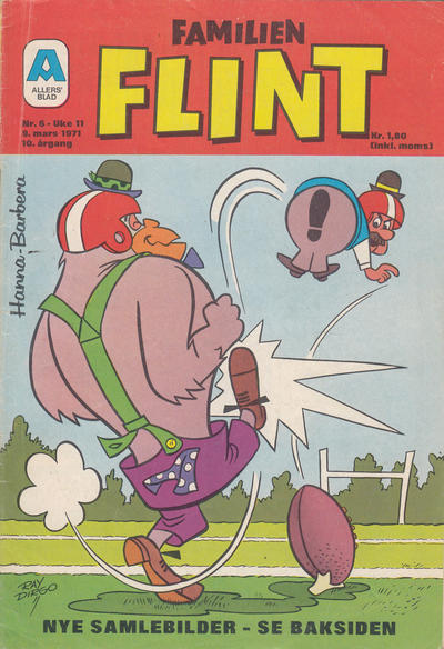 Cover for Familien Flint (Allers Forlag, 1962 series) #6/1971