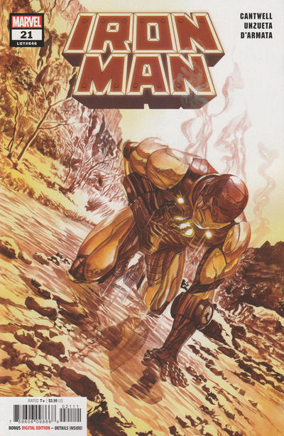 Cover for Iron Man (Marvel, 2020 series) #21 (646)