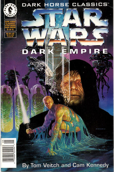 Cover for Dark Horse Classics - Star Wars: Dark Empire (Dark Horse, 1997 series) #5 [Newsstand]