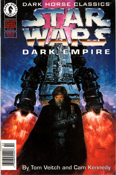 Cover for Dark Horse Classics - Star Wars: Dark Empire (Dark Horse, 1997 series) #2 [Newsstand]