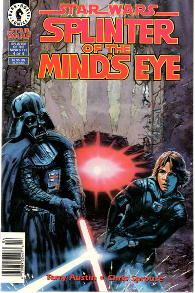 Cover for Star Wars: Splinter of the Mind's Eye (Dark Horse, 1995 series) #4 [Newsstand]
