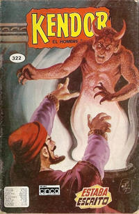 Cover Thumbnail for Kendor (Editora Cinco, 1982 series) #322