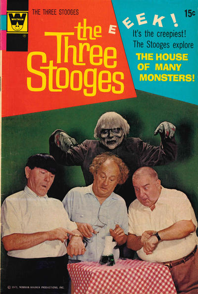 Cover for The Three Stooges (Western, 1962 series) #54 [Whitman]