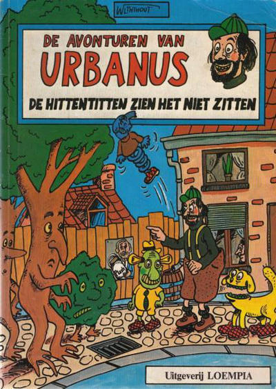 Cover for De avonturen van Urbanus (Loempia, 1983 series) #2 [zwartwit] - De Hittentitten zien het niet zitten