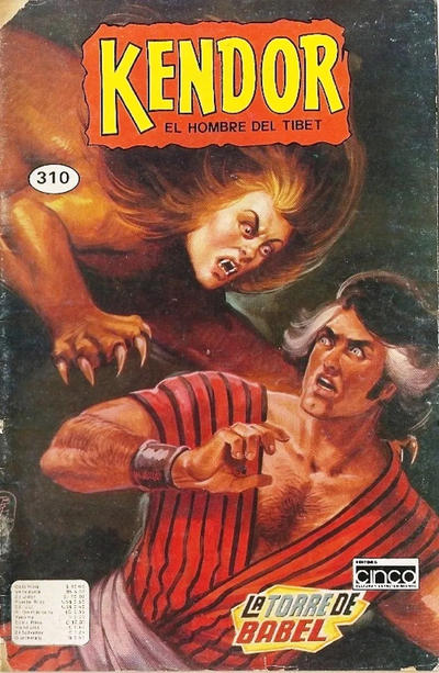 Cover for Kendor (Editora Cinco, 1982 series) #310