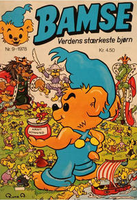 Cover Thumbnail for Bamse (Winthers Forlag, 1977 series) #9