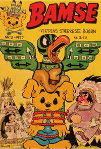 Cover Thumbnail for Bamse (Winthers Forlag, 1977 series) #2/1977