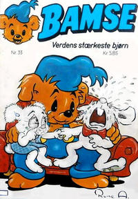 Cover Thumbnail for Bamse (Winthers Forlag, 1977 series) #33