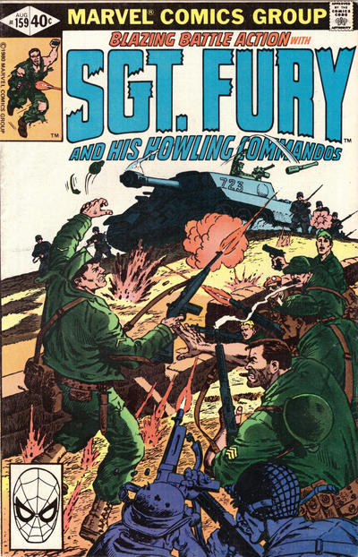 Cover for Sgt. Fury and His Howling Commandos (Marvel, 1974 series) #159 [Direct]