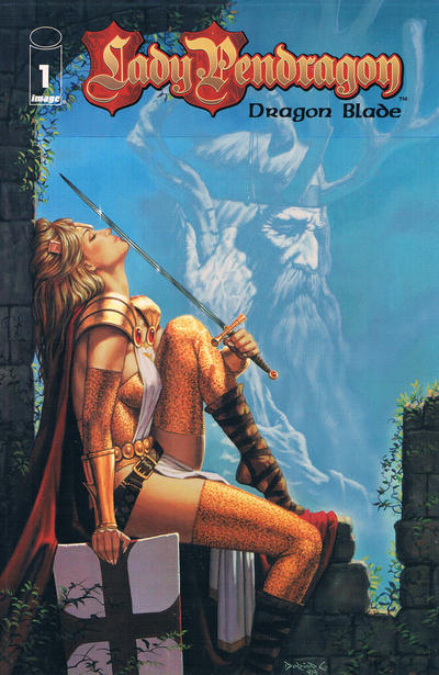 Cover for Lady Pendragon (Image, 1999 series) #1 [Chromium cover]