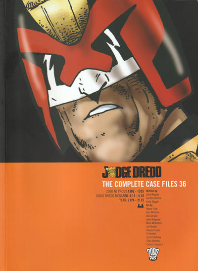 Cover for Judge Dredd: The Complete Case Files (Rebellion, 2005 series) #36