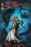 Cover for Lady Pendragon (Image, 1999 series) #0 [DF Exclusive Alternate Cover Gold Foil Edition]