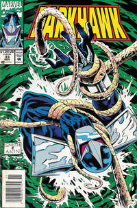 Cover Thumbnail for Darkhawk (Marvel, 1991 series) #33 [Newsstand]