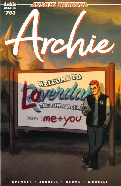 Cover for Archie (Archie, 2015 series) #703 [Cover C - Chip Zdarsky]
