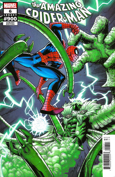 Cover for The Amazing Spider-Man (Marvel, 2022 series) #6 (900) [Variant Edition - Mark Bagley Cover]