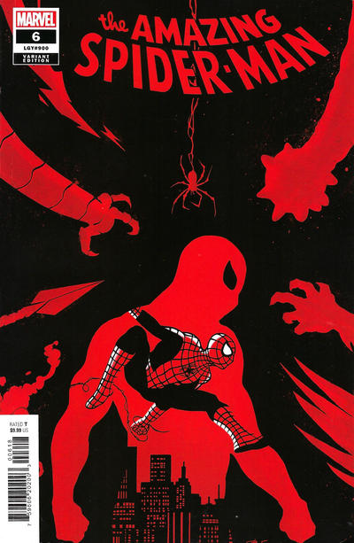 Cover for The Amazing Spider-Man (Marvel, 2022 series) #6 (900) [Variant Edition - Benjamin Su Cover]