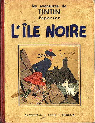 Cover for Les Aventures de Tintin (Casterman, 1934 series) #7 [1938 edition] - L'Île Noire