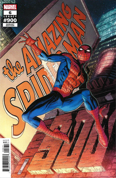 Cover for The Amazing Spider-Man (Marvel, 2022 series) #6 (900) [Variant Edition - Jim Cheung Cover]