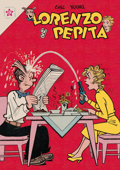 Cover for Lorenzo y Pepita (Editorial Novaro, 1954 series) #180
