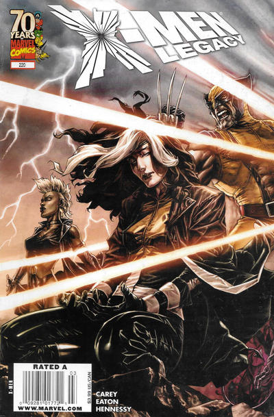 Cover for X-Men: Legacy (Marvel, 2008 series) #220 [Newsstand]