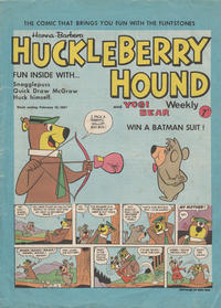 Cover Thumbnail for Huckleberry Hound Weekly (City Magazines, 1961 series) #18 February 1967 [281]