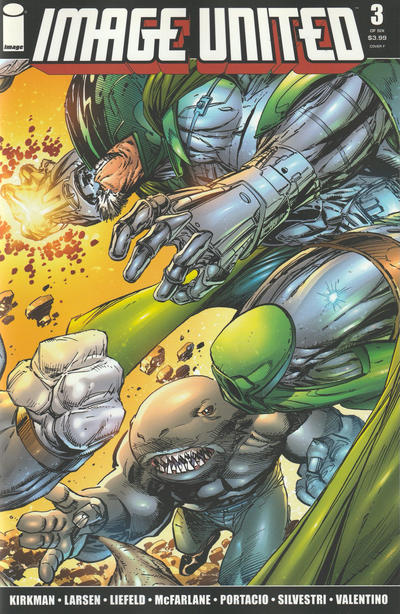 Cover for Image United (Image, 2009 series) #3 [Cover F Badrock]