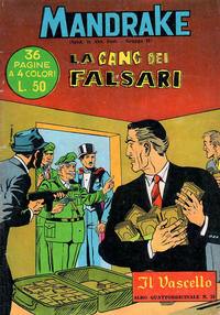 Cover Thumbnail for Mandrake - Il Vascello [Series One] (Edizioni Fratelli Spada, 1962 series) #16