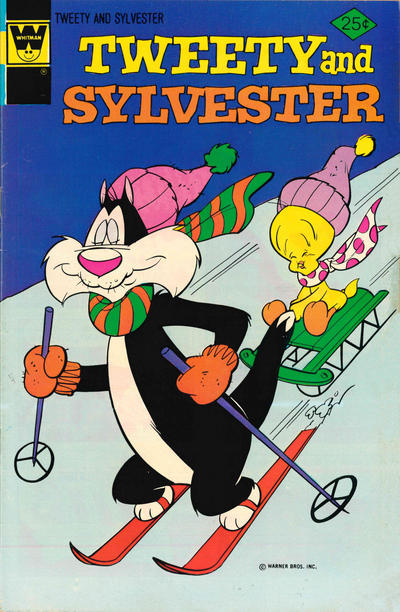 Cover for Tweety and Sylvester (Western, 1963 series) #55 [Whitman]