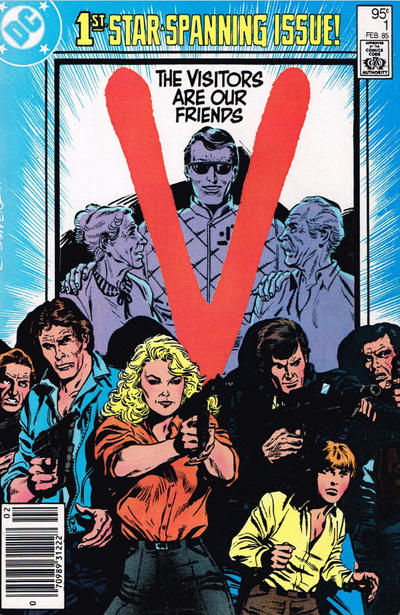 Cover for V (DC, 1985 series) #1 [Canadian]