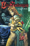 Cover for Lady Pendragon (Image, 1999 series) #3 [Dynamic Forces Exclusive Gold Foil Pat Lee Cover]