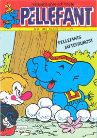 Cover Thumbnail for Pellefant (Atlantic Förlags AB, 1977 series) #10/1983